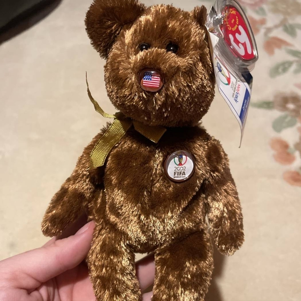 TY Beanie Baby Champion FiFa 2002